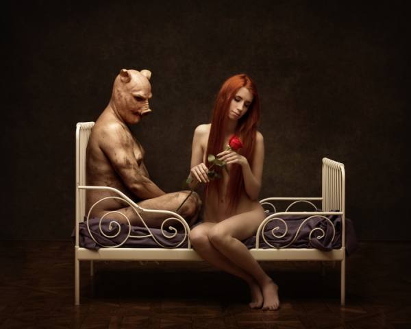 Photograph Peter Zelei Beauty And The Beast on One Eyeland